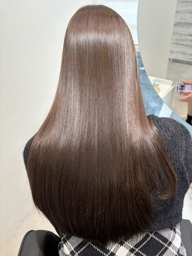 イエナ 難波(IENA) オリーブベージュ×艶髪