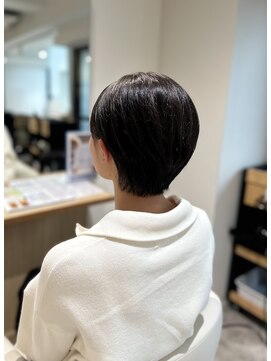 ソイクフ 四条大宮店(SOY-KUFU) レディース20代30代40代◎似合わせカットダークアッシュショート