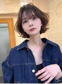 髪質改善ダブルカラーレイヤーボブインナーカラーハイライト