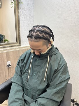レパード(Leopard) コーンロウ