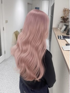 メルトトウキョウ(melt.tokyo) インナーカラー/トリートメント/デザインカラー/ペールピンク