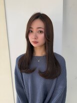 オーロ 武庫之荘店(ORO)&nbsp;小顔/レイヤーカット/ココアベージュ