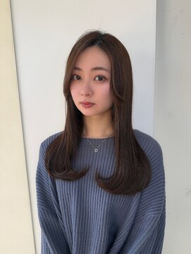 オーロ 武庫之荘店(ORO) 小顔/レイヤーカット/ココアベージュ