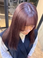 フラム 渋谷(flamme)&nbsp;◯【ブリーチ1回】くすみピンクラベンダー