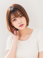 アドラーブル ココロ 新潟(adorable CoCoLo) 大人カジュアルなぷつっとショート×透け感バング