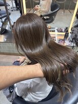 ロンドクロエ 横浜(Lond Chloe)&nbsp;オリーブベージュ/ロング/30代40代50代/横浜/レイヤー
