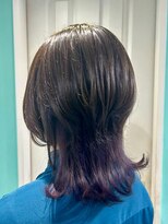 マティーナ ヘアー 池袋(Matina hair)&nbsp;【ウルフ　インナーラベンダー】池袋美容室