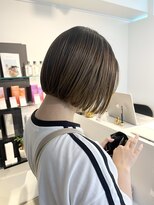 ヘアーアートシフォン 池袋西口店(Hair art chiffon)&nbsp;ハッシュカット/グレージュ/デザインカラー/白髪ぼかし/縮毛矯正
