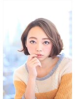 ストラッセ 八事店(STRASSE)&nbsp;柔らかふんわりパーマでボブ スタイルに差をつけて☆