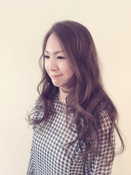 ヘア キィー(hair key) ふんわりカール ロングスタイル