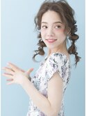 大人ガーリーなおさげスタイル☆