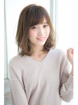 アンアミ オモテサンドウ(Un ami omotesando) 【Un ami】 大人かわいい 小顔ミディアムパーマ 松井幸裕