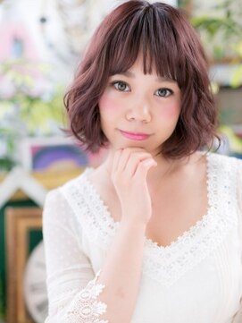 カバーヘア ブリス 大宮西口(COVER HAIR bliss) *bliss大宮*フェミニン小顔ミニボブa