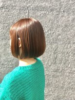 シュシュ(shushu) ナチュラルピンクブラウン×重ためボブ