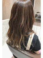 ヘアー ブランコ(hair Blanco) カラー＆ハイライトで立体感♪♪ベージュカラー