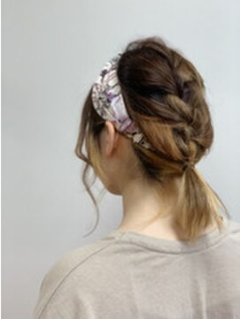 ナオシ トレス 富雄店(nao*c tres) 【奈良/富雄nao*c】お仕上げをアレンジセットいたします。