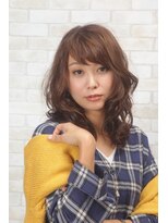 ヘアースペース クラージュ 西町店(HAIR SPACE COURAGE) 内巻きカールでスィートヘア