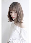 切りっぱなし♪巻き髪アレンジ