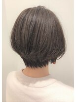 ビーハイブ 一番町店 アヴェダ(BEHIVE)&nbsp;【BEHIVE一番町店　高橋しおり】ショートボブ×グレージュ