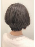 【BEHIVE一番町店 高橋しおり】ショートボブ×グレージュ