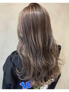 シェノン 西梅田(CHAINON) 前髪/グレーベージュ/ブラウン/アッシュカラー/レイヤーロング