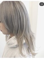 アンス 大阪梅田(ANs.)&nbsp;シルバーアッシュ、ホワイトブリーチ、ラベンダーアッシュ