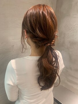 カーサ キッチン(KITCHEN) ダウンポニテアレンジ