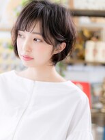 カバーヘア ブリス 戸田公園西口店(COVER HAIR bliss)&nbsp;★ミルクティーブラウンショートパーマミニボブ20代30代40代★7