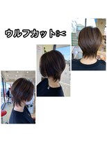 ココロエ ヘアアート(cocoroe HAIR ART)&nbsp;ウルフカット