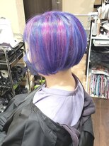 サムブリッジ(SOMEBRIDGE)&nbsp;★ドラゴンフルーツみたいなベリーカラー ボブ★【SOMEBRIDGE】