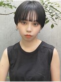 トレンドマッシュ#前髪#マチルダボブ#ピンクベージュ