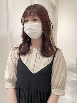 マッシュ 天王寺あべの(MASHU) ぱつっとバングスタイル