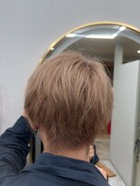 レヴェリーヘア 倉敷店(Reverie hair) #メンズ #ミルクティーベージュ #ベージュ #アッシュ