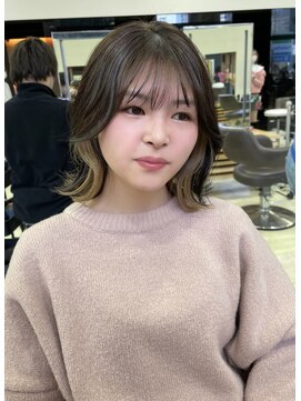 ゼスト 吉祥寺店(ZEST) 【韓国ヘア】学割u24×イメチェンインナーカラー　吉祥寺青木桜