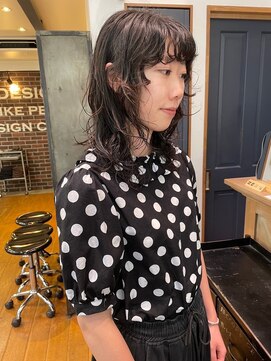 チックタック モーガン モデル(TICK-TOCK MORGAN Model) レイヤーパーマスタイル