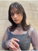 大人可愛い/ミディアム/レイヤー/20代30代40代/有楽町/銀座