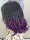 裾カラー/バイオレット☆