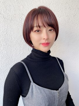 ロンドソレイユ 池袋(Lond soleil) ショート/前髪カット/レイヤーカット/黒髪/髪質改善[池袋]