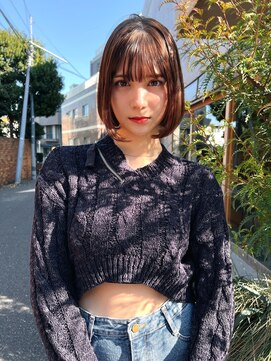 レニーバイエース(LANY by ACE) 【LANY横浜】顎ラインボブ×イルミナカラー