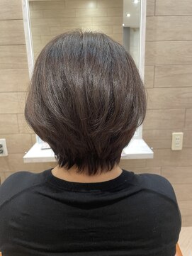 アロマ ヘアー ルーム 新宿店(AROMA hair room) ショートボブ 大人可愛い