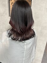 ルノン(LUNON)&nbsp;キツネカラー　ブリーチ/グラデーションカラー/裾カラー/韓国