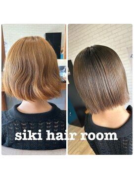 シキヘアールーム(siki hairroom) ケアストレート