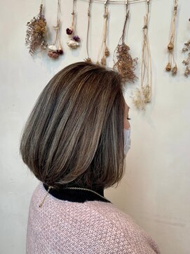 シャンプーボーイ セントラル 博多(SHAMPOO BOY central) 透明感ハイライト