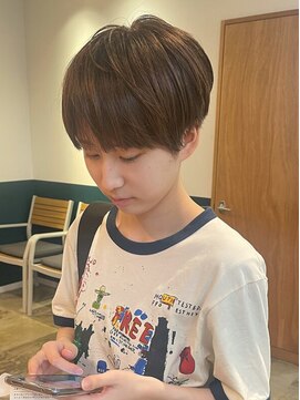 ヘアーブレイス(hair brace) メンズライクショート stylist 中村