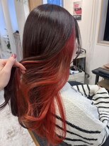 アバーブザビューティーアイランド(Above the beauty island)&nbsp;20代30代40代50代◎インナーカラー/赤/派手髪