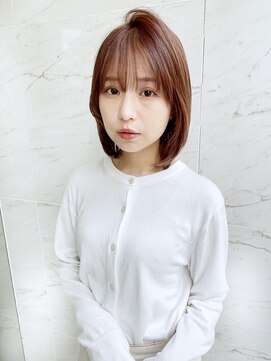 オーロ 緑地公園店(ORO) 20代30代40代50代ボブルフネビージュ小顔ワンレンショート