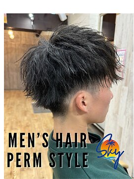 スカイ(SKY) ツイスパ/波巻き/眉毛/バーバー/ニュアンスパーマ/ブリーチ