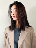 【MINX】似合わせ小顔ウェーブミディアム__銀座/髪質改善