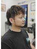 カット＋ツイストスパイラルパーマ　￥10000