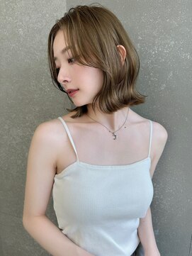 ロンドロゼ 池袋(Lond rose) ☆ くびれヘア/アプリコットオレンジ/ハイライトカラー